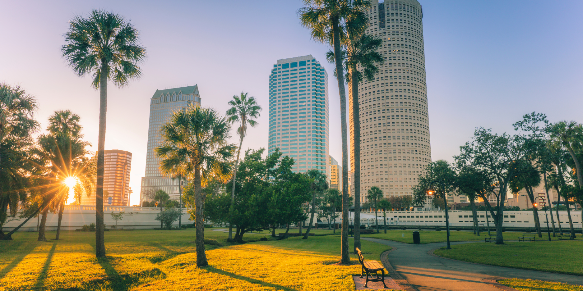 Horizontal Tampa Skyline